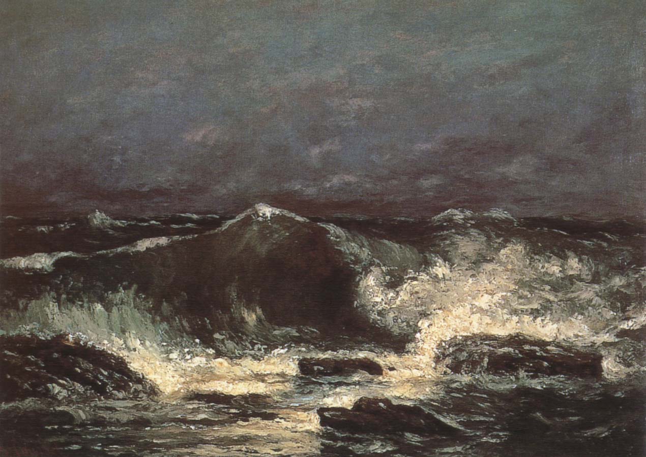 Gustave Courbet wave